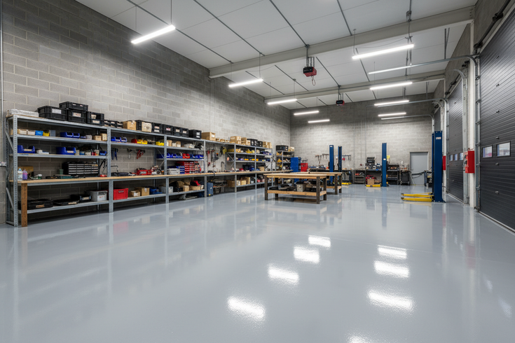 The Best Industrial Garage Flooring Solutions